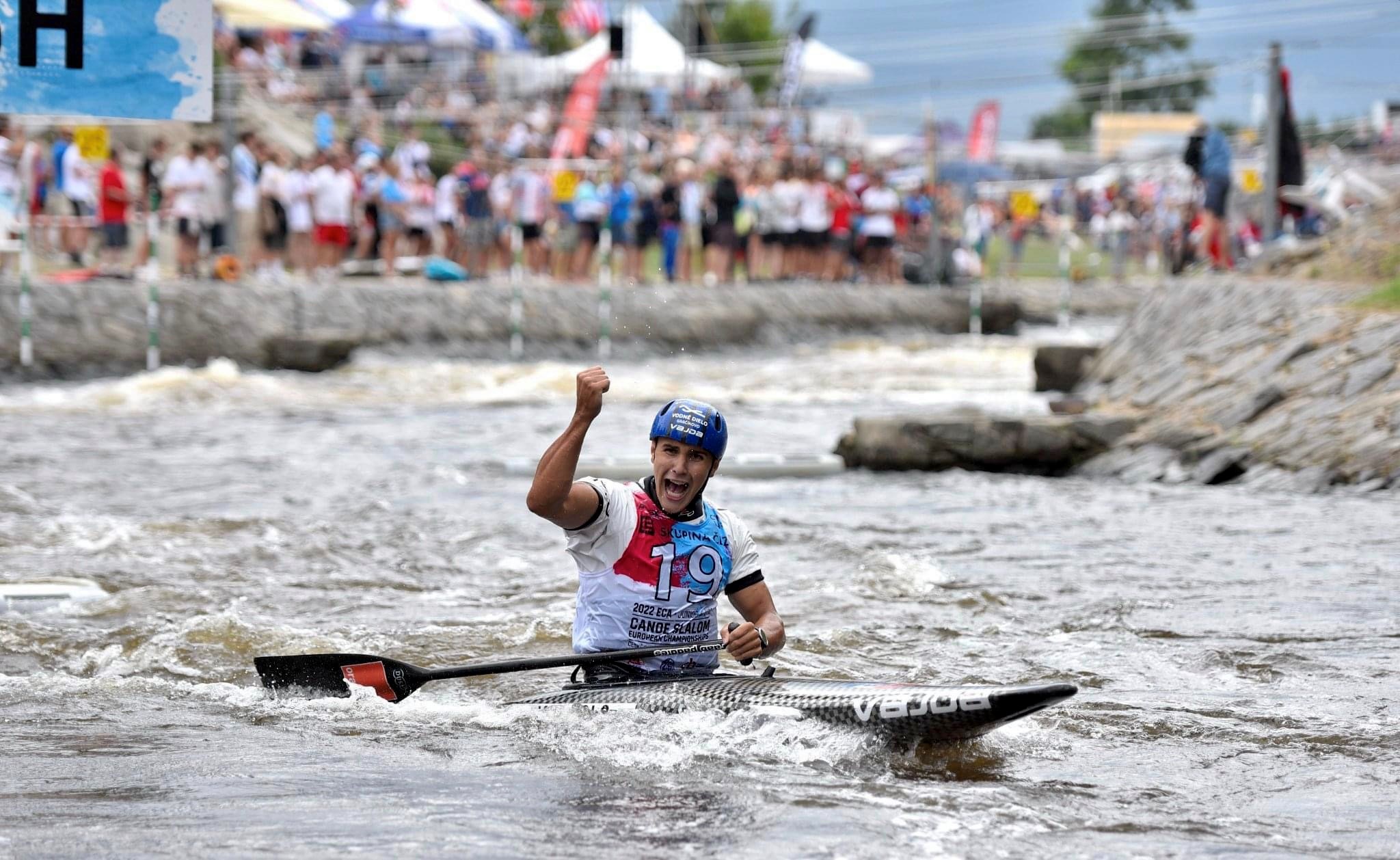 Kanoista Samuel Krajčí sa stal členom Juniorského olympijského tímu 2023